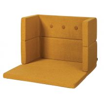 Klip Klap Canapé Structure Mousse Carré Pliable Moutarde-klipklap - Manutan Collectivités