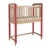 Lit Haut Seul Duo Avec Matelas 120x60 Cm Piètement Corail - Manutan Collectivités