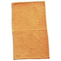 Lot 10 Essuie-mains Mains Éponge 400 G/m² 30 X 50 Cm Orange - Manutan Collectivités