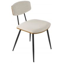 Lot 2 Chaises Babeth Ecru - Manutan Collectivités