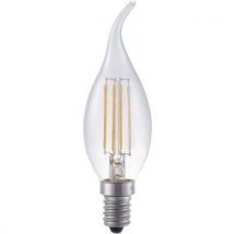 Lot De 10 Ampoule Flamme Led E14 C35 4w 270 Lm Clair - Manutan Collectivités
