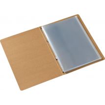 Lot De 10 Dossier De Présenter Avec 8 Pochettes: Marron:kraft - Manutan Collectivités