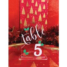 Lot De 10 Nom De Table Acrylique - Rond - Manutan Collectivités