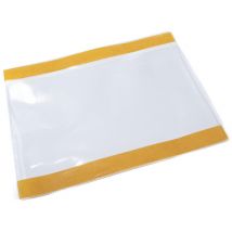 Lot De 10 Pochette Porte Documents Transparents A5 H Adhésif - Manutan - Manutan Collectivités