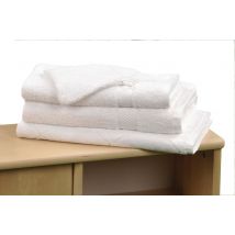 Lot De 10 Tapis De Bain Éponge 50 X 80 Cm, Coloris Uni Blanc - Manutan Collectivités