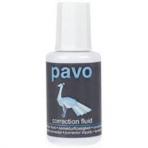 Lot De 12 Correcteur Liquide Blanc À Base D'eau Pavo - Manutan Collectivités