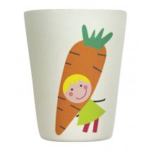 Lot De 12 Gobelets En Mélamine Blanche - Carotte - Manutan Collectivités