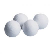 Lot De 20 Balles Baby-foot Laqué Blanc - Manutan Collectivités
