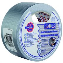 Lot De 24 Ruban Adhésif Toilé Support Pe Simple Face Grise 50mmx50m - Manutan Collectivités