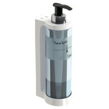 Lot De 2 Distributeur Mural De Savon Liquide Isiss Blanc - Manutan Collectivités