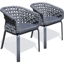 Lot De 2 Fauteuil Jardin Camargue En Lot - Manutan Collectivités