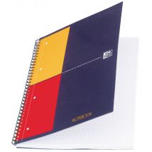 Lot De 5 Notebook - Petits Carreaux - A4 - Manutan Collectivités