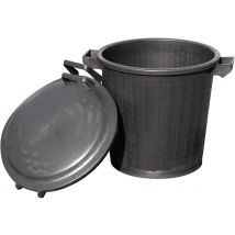 Lot De 5 Poubelle Pro De Chantier Plastique - 1,8kg - 50l - Manutan Collectivités