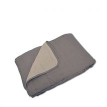 Lot De 5 Couvre-lits Soho 180x260 100% Microfibre Taupe-lin - Manutan Collectivités