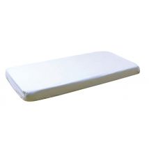 Lot De 5 Draps Housses Jersey Unis Blanc - 60x120 Cm - Manutan Collectivités