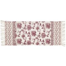 Lot De 6 Tapis De Sortie De Bain Bohème Chic - Coton - 50x120 Cm - Manutan Collectivités