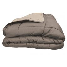 Lot De 6 Couettes Bicolores 220 X 160 Cm Coloris Taupe/lin - Manutan Collectivités