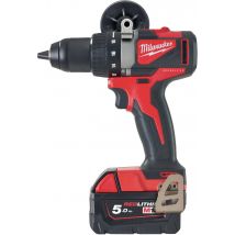 M18 Bldd2-502x - Perceuse Visseuse Brushless,18v, 5,0ah, 85 Nm - Manutan Collectivités