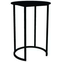 Mange Debout Kubo Curve Aluminium Blanc, Compact Noir - Manutan Collectivités