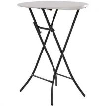 Mange Debout Pliante Lifetime Plateau Beige/pièt.gris - Manutan Collectivités