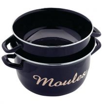 Marmite À Moules 24 Cm Noire -baumalu - Manutan Collectivités
