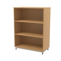 Meuble Bibliothèque Sur Roulettes 2 Tablettes Hêtre Oscar - Manutan Collectivités