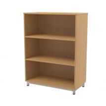 Meuble Bibliothèque Sur Socle 2 Tablettes Hêtre Oscar - Manutan Collectivités