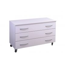 Meuble De Rangement Mobile 3 Tiroirs - Manutan Collectivités