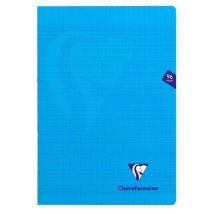 Mimesys Cahier Piqué Polypro 21x29,7cm 96p Séyès Bleu - Manutan Collectivités