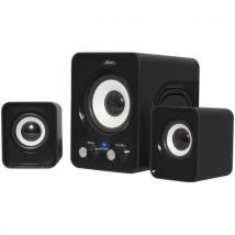 Mini Enceintes Stéréo Advance 2.1 - 6w Jack 3.5 Mm Noir - Manutan Collectivités