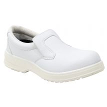 Mocassins Agroalimentaires Blanc - 40 - Manutan Collectivités