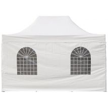 Mur Fenêtre 4m Pour Tente Parapluie Galo - Blanc - Manutan Collectivités