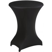 Nappe Housse Guéridon Noir - Manutan Collectivités