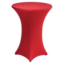 Nappe Housse Guéridon Rouge - Manutan Collectivités