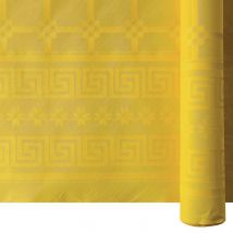 Nappe Damassée Papier Jaune En Rouleau De 25 Mètres - Manutan Collectivités