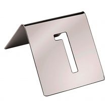 Numéro De Table En Inox 1-12 - Manutan Collectivités