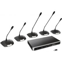 Pack De Démarrage : Console Ccs1000d + 10 Micros Longs Filaires - Bosch - Manutan Collectivités