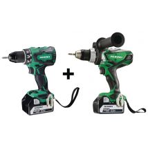Pack Perceuse Visseuse 18v + Perceuse Visseuse 18v 5ah - Manutan Collectivités