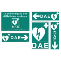 Pack Signalétique Défibrillateur - Manutan Collectivités