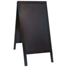 Panneau Trottoir En Bois Woody - Noir - 129,5x70 Cm - Manutan Collectivités