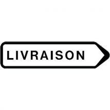 Panonceau Directionnel Grande Hauteur Standard Livraison Flèche À Droite - Manutan Collectivités