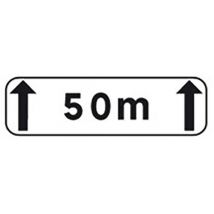 Panonceau Pour Panneaux Type M2 900 X 250 Mm Classe 2 - Sur 200 M - Manutan Collectivités