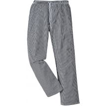 Pantalon De Cuisine Bromley-m-noir (lot De 2) - Manutan Collectivités