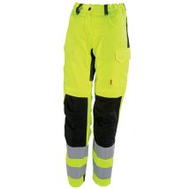 Pantalon Femme Tara Jaune/noir T0 - Manutan Collectivités
