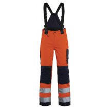Pantalon Hiver À Bretelles Haute Visibilité Femme Taille 52c - Manutan Collectivités