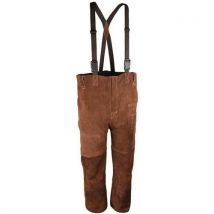 Pantalon Soudeur En Cuir À Bretelles Taille S Et M - Manutan Collectivités