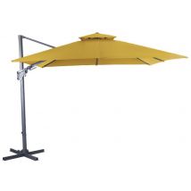 Parasol 3x3 M Orient Bioclim Alu Curry - Manutan Collectivités