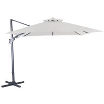Parasol 3x3 M Orient Bioclim Alu Ecru - Manutan Collectivités