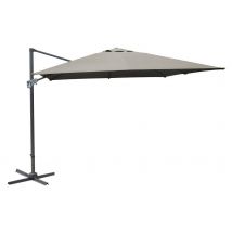 Parasol Déporté Nh20 3 X 3/4 M Inclinable Manivelle Grey - Manutan Collectivités