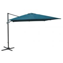 Parasol Déporté Nh20 3 X 3/8 M Inclinable Manivelle Bleu - Manutan Collectivités